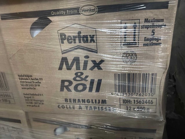 Perfax mix & roll 500gr behanglijm (120x) - afbeelding 4 van  5