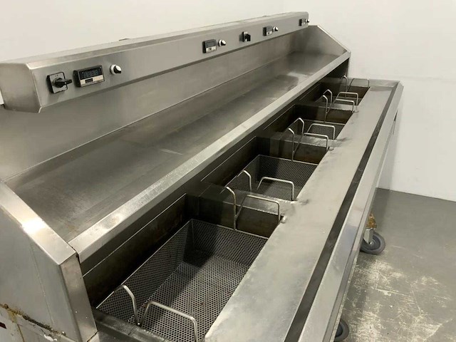 Perfecta - summum special e 4 pans - 4-pans productiekeuken friteusewand - afbeelding 2 van  14