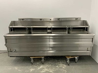 Perfecta - summum special e 4 pans - 4-pans productiekeuken friteusewand - afbeelding 1 van  14