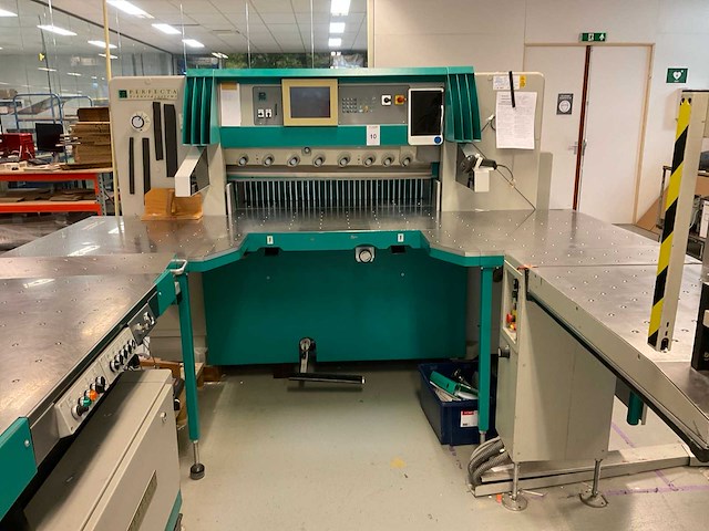 Perfecta 115tvl papier snijmachine en ontstapelaar - afbeelding 3 van  27