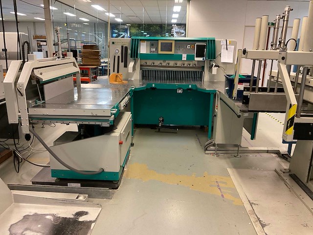 Perfecta 115tvl papier snijmachine en ontstapelaar - afbeelding 12 van  27