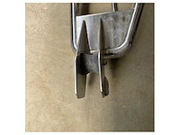 Performance stainless steel bowsprit with anchor rol - l380 mm - afbeelding 2 van  4