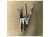 Performance stainless steel bowsprit with anchor rol - l380 mm - afbeelding 10 van  10