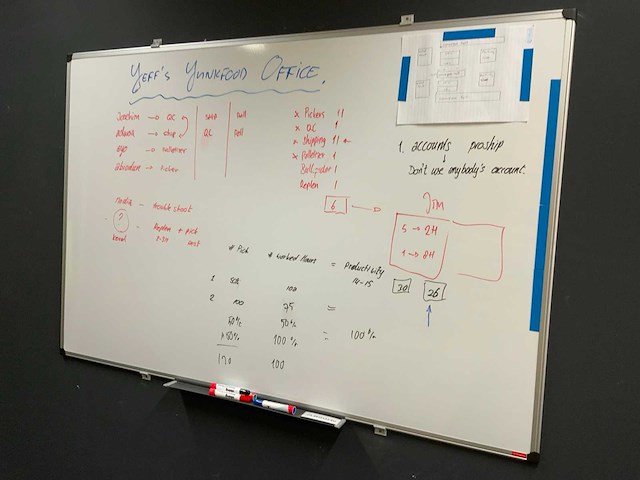 Pergamy magnetisch whiteboard - afbeelding 4 van  4