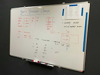 Pergamy magnetisch whiteboard - afbeelding 4 van  4