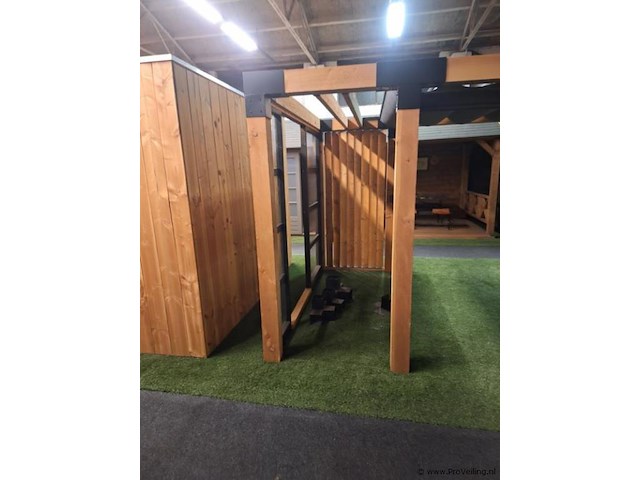 Pergola met roldoek - 400x200cm - afbeelding 3 van  7