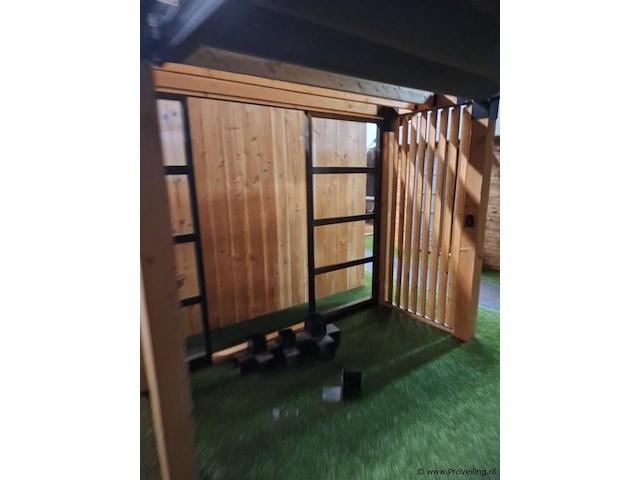 Pergola met roldoek - 400x200cm - afbeelding 5 van  7