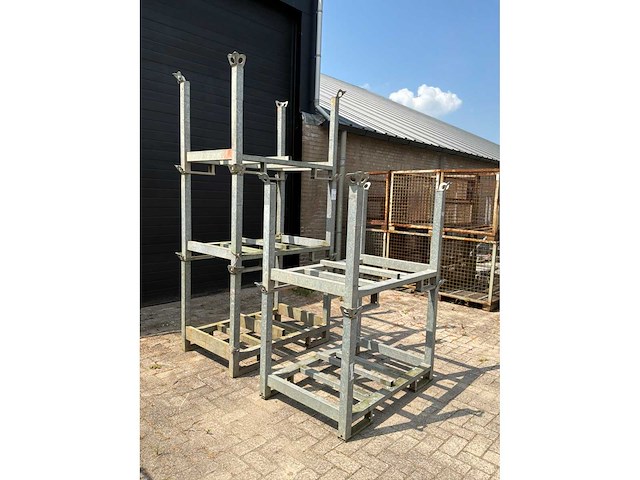 Peri stapelrek verzinkt 115x75cm (5x) - afbeelding 4 van  5
