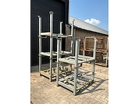 Peri stapelrek verzinkt 115x75cm (5x) - afbeelding 4 van  5