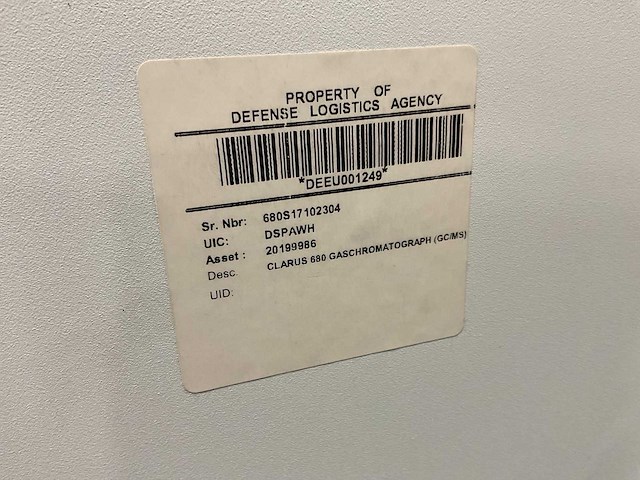 Perkin elmer clarus 680 gas chromatograph - afbeelding 8 van  10