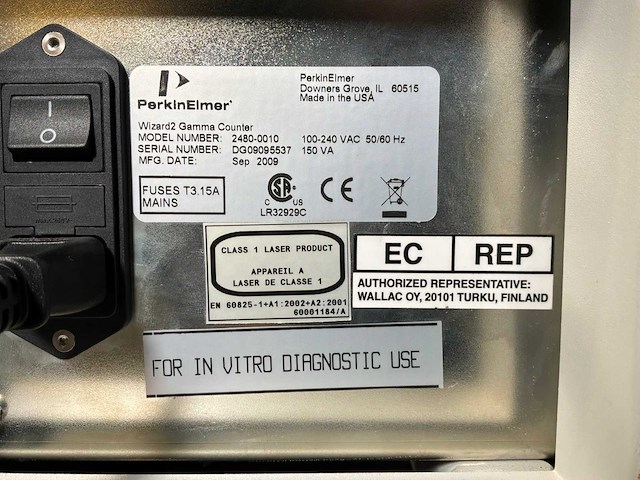 Perkinelmer - 2480 - automatic gamma counter wizard2 - 2009 - afbeelding 2 van  31