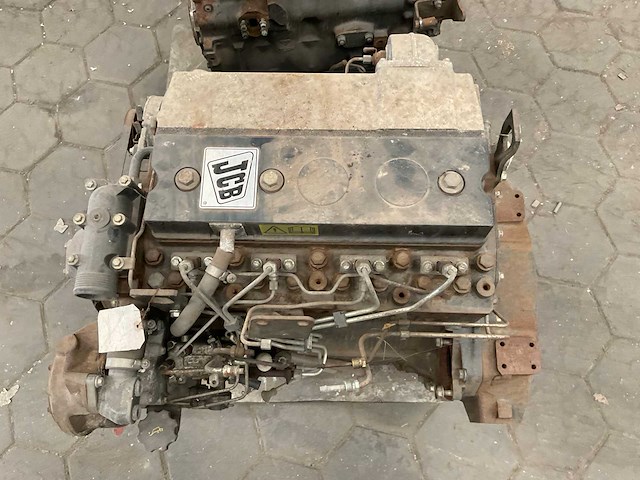 Perkins laad/ graafcombinate dieselmotor - afbeelding 4 van  10