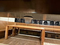 Peroni eikenhouten statafel met ijsbak - afbeelding 6 van  8