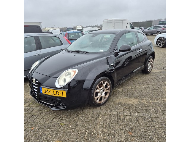 Perosnenauto alfa romeo, mito 1.4, zwart - afbeelding 1 van  1