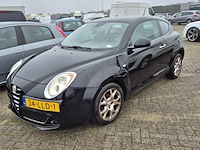 Perosnenauto alfa romeo, mito 1.4, zwart - afbeelding 1 van  1