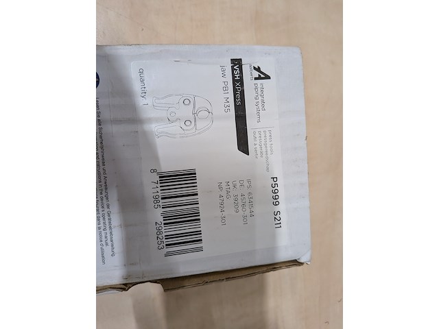 Persbek, novopress, vsh xpress jaw pb1 m35 - afbeelding 8 van  8