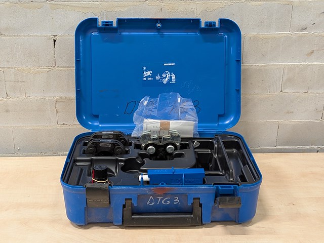 Persbek set in koffer, geberit, mapress - afbeelding 1 van  13