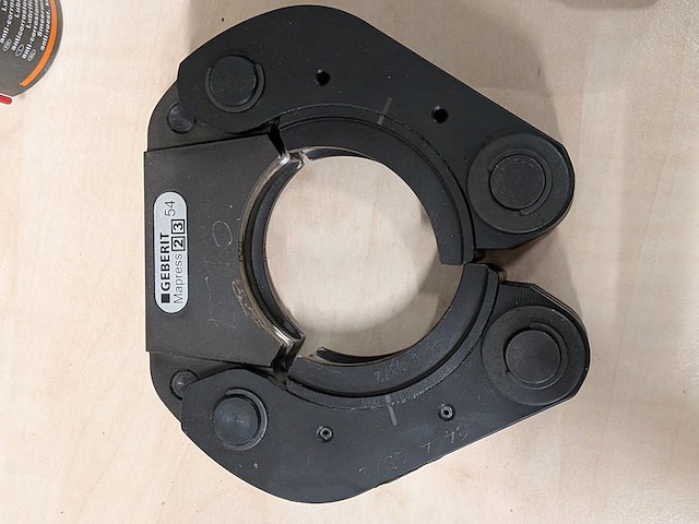 Persbek set in koffer, geberit, mapress - afbeelding 7 van  13