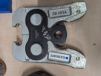 Persbek set in koffer, geberit, mapress - afbeelding 9 van  13