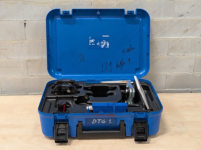 Persbek set in koffer, geberit, mapress - afbeelding 1 van  10