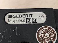 Persbek set in koffer, geberit, mapress - afbeelding 5 van  10