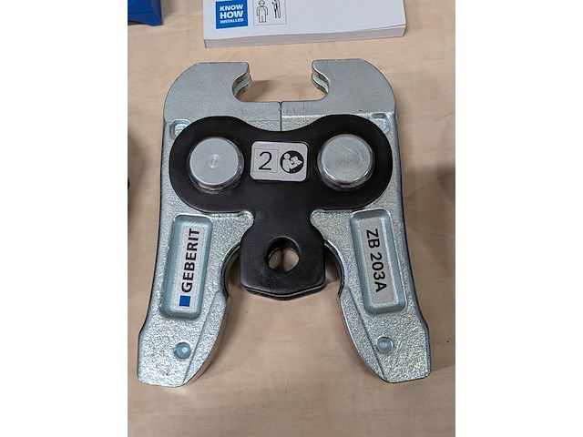 Persbek set in koffer, geberit, mapress - afbeelding 6 van  10