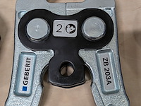 Persbek set in koffer, geberit, mapress - afbeelding 6 van  10