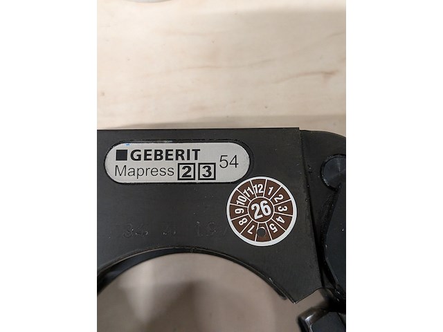 Persbek set in koffer, geberit, mapress - afbeelding 8 van  10