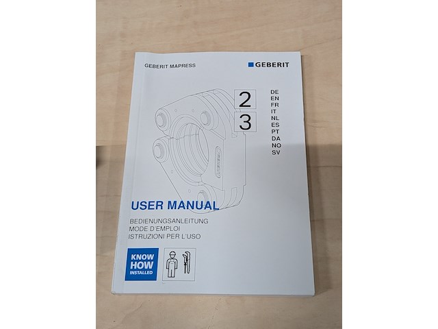 Persbek set in koffer, geberit, mapress - afbeelding 9 van  10