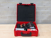 Persbek set in koffer, rothenberger - afbeelding 1 van  13