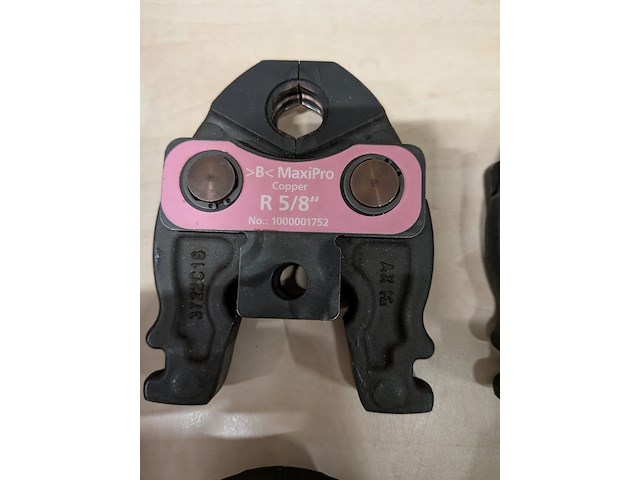 Persbek set in koffer, rothenberger - afbeelding 8 van  13