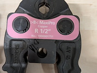 Persbek set in koffer, rothenberger - afbeelding 9 van  13