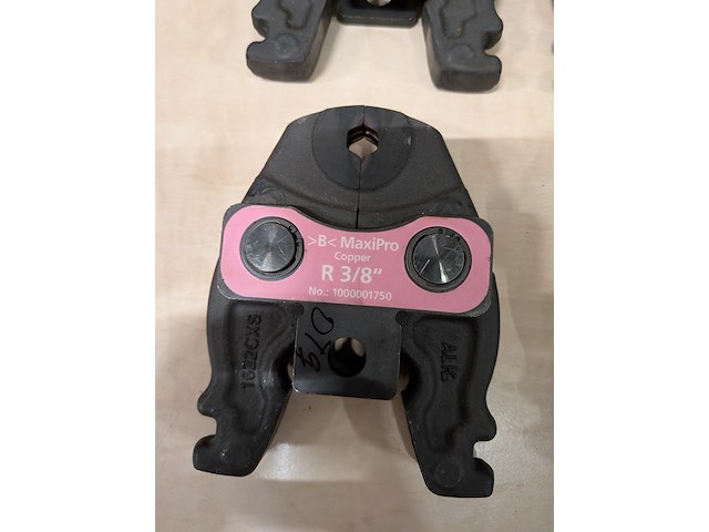 Persbek set in koffer, rothenberger - afbeelding 10 van  13