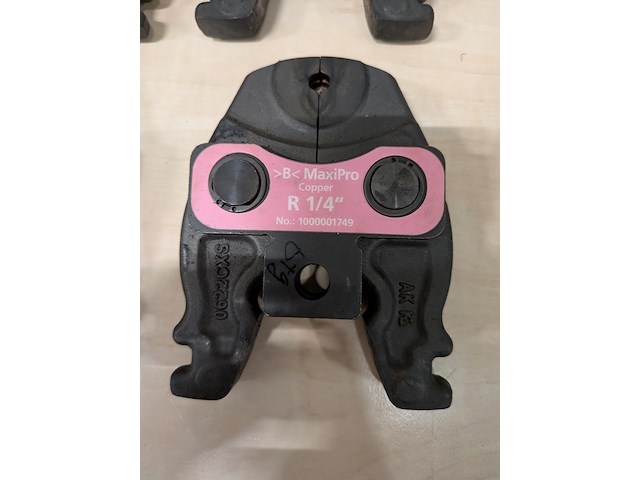 Persbek set in koffer, rothenberger - afbeelding 11 van  13