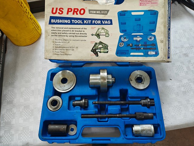 Persgereedschap draagremrubbers, us pro, 6121 - afbeelding 2 van  3