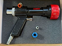 Persluchtvulpistool, cordstrap, direct connect fast inflator, zwart/rood, perslucht vulpistool – artikel 4870000 - afbeelding 2 van  3