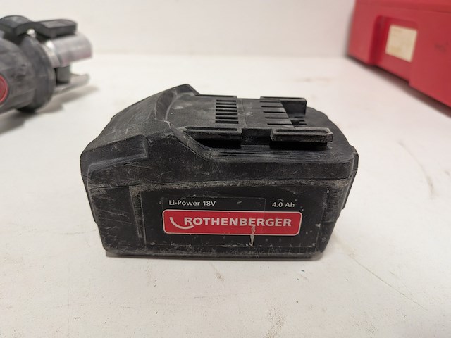 Persmachine - accu rothenberger, romax 4000, bouwjaar 2018 - afbeelding 2 van  13