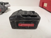 Persmachine - accu rothenberger, romax 4000, bouwjaar 2018 - afbeelding 2 van  13