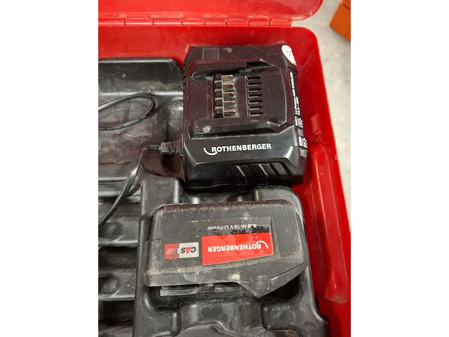 Persmachine - accu rothenberger, romax 4000, bouwjaar 2018 - afbeelding 7 van  9