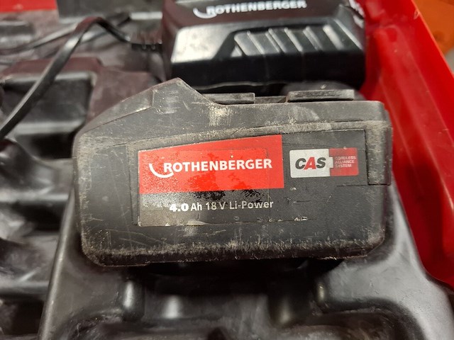 Persmachine - accu rothenberger, romax 4000, bouwjaar 2018 - afbeelding 8 van  9