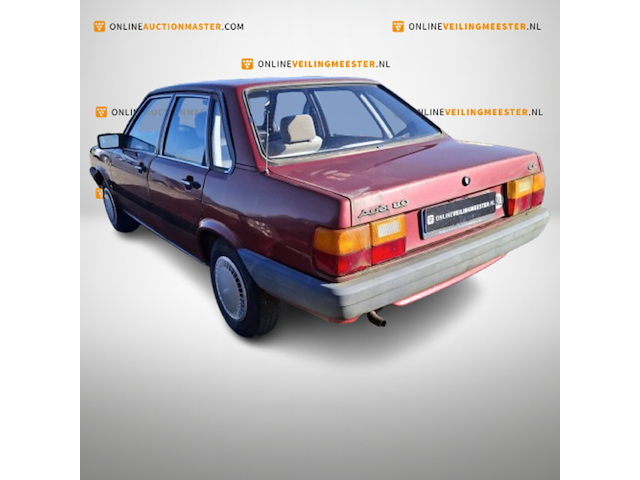 Personenauto, audi, 80, 1.6 cc, 1985 - afbeelding 7 van  12