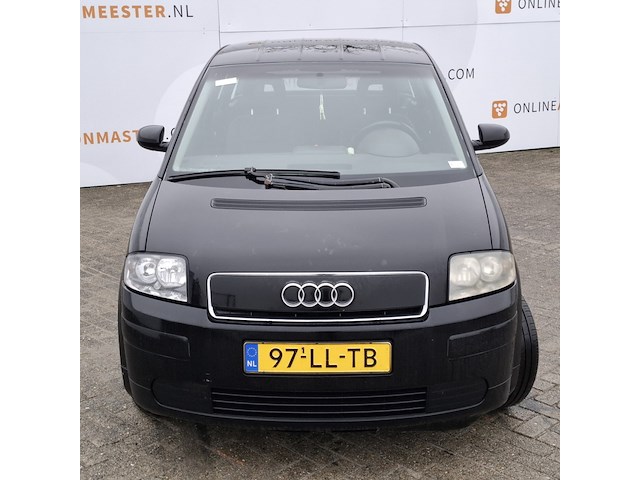 Personenauto audi, a2 1.4, zwart, bouwjaar 2003 - afbeelding 12 van  41