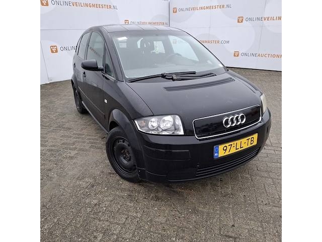 Personenauto audi, a2 1.4, zwart, bouwjaar 2003 - afbeelding 23 van  41