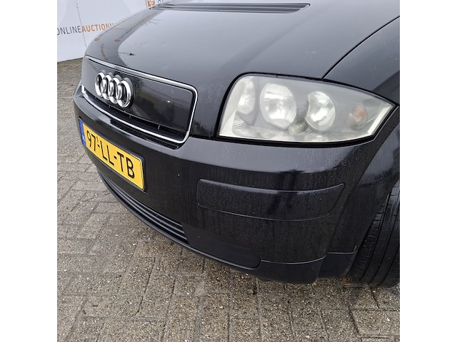 Personenauto audi, a2 1.4, zwart, bouwjaar 2003 - afbeelding 36 van  41