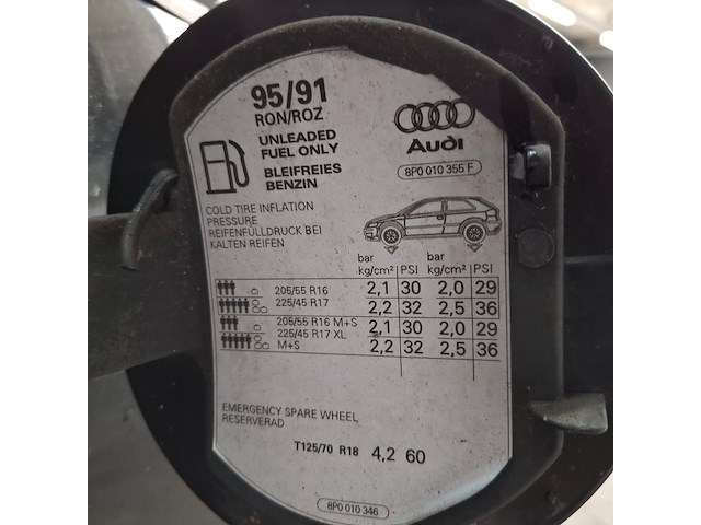 Personenauto, audi, a3, 1.6 ambition, 2003 - afbeelding 43 van  60
