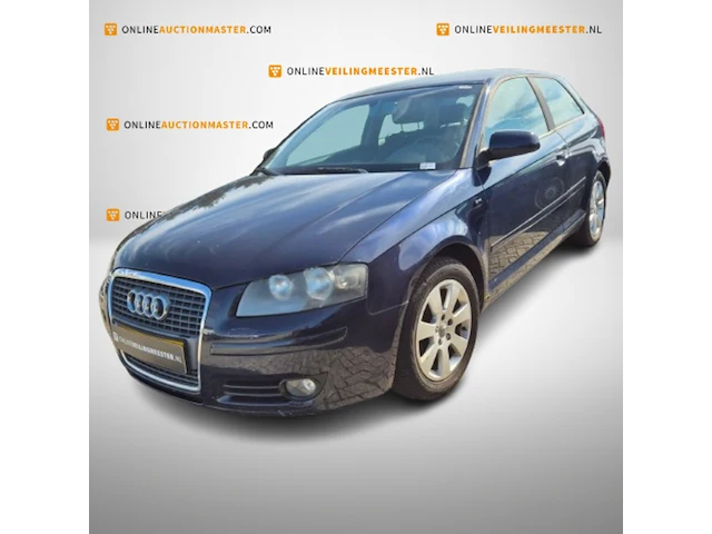 Personenauto, audi, a3, 2.0 fsi ambiente, blauw, 2005 - afbeelding 1 van  13