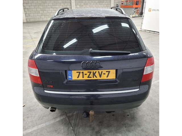 Personenauto, audi, a4 avant, 2.0 pro line, blauw, 2003 - afbeelding 49 van  52