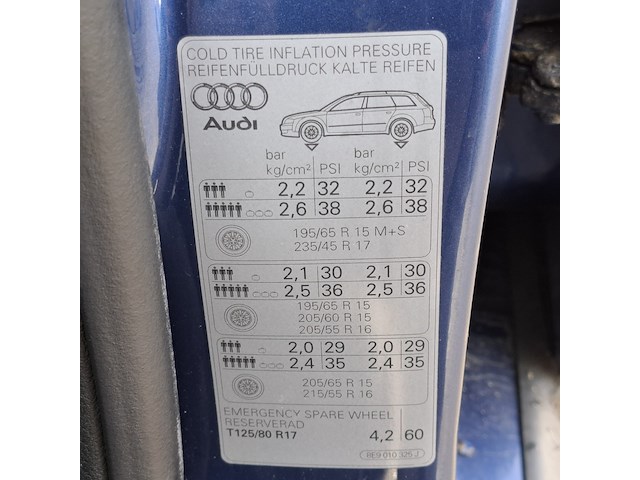 Personenauto, audi, a4 avant a4 avant 1.9 tdi, 2004 - afbeelding 36 van  45