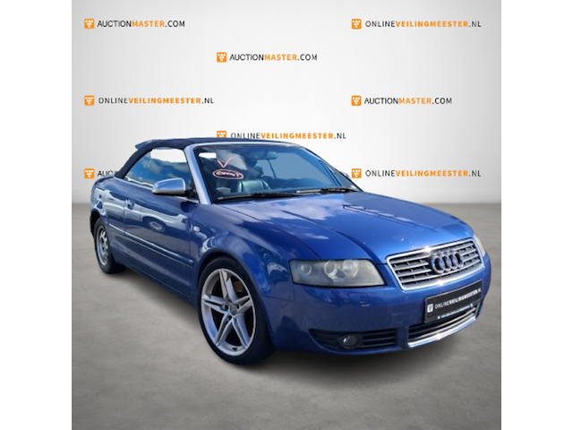 Personenauto, audi, a4 cabriolet, 3.0 v6, blauw, 2003 - afbeelding 7 van  14
