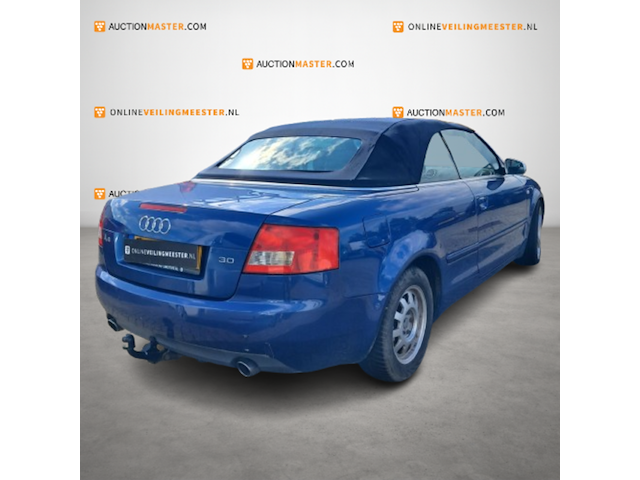 Personenauto, audi, a4 cabriolet, 3.0 v6, blauw, 2003 - afbeelding 8 van  14